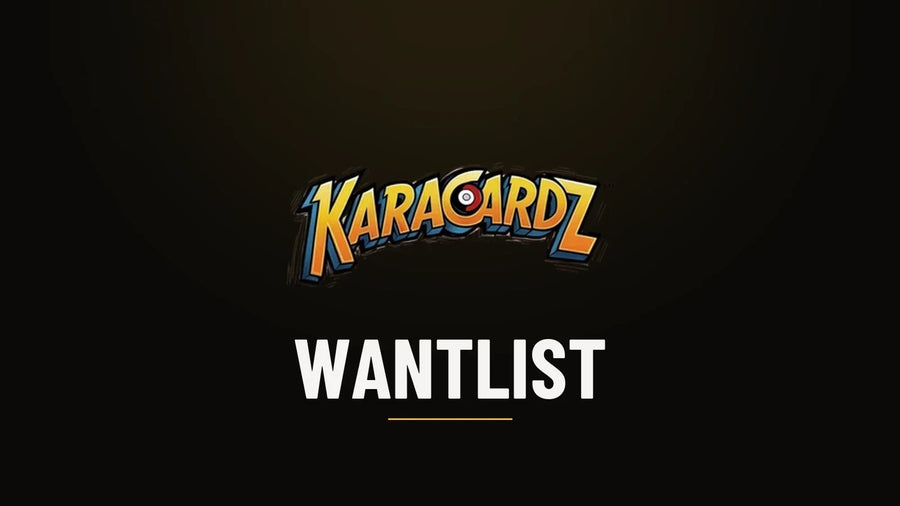 KaraCardz Wantlist
