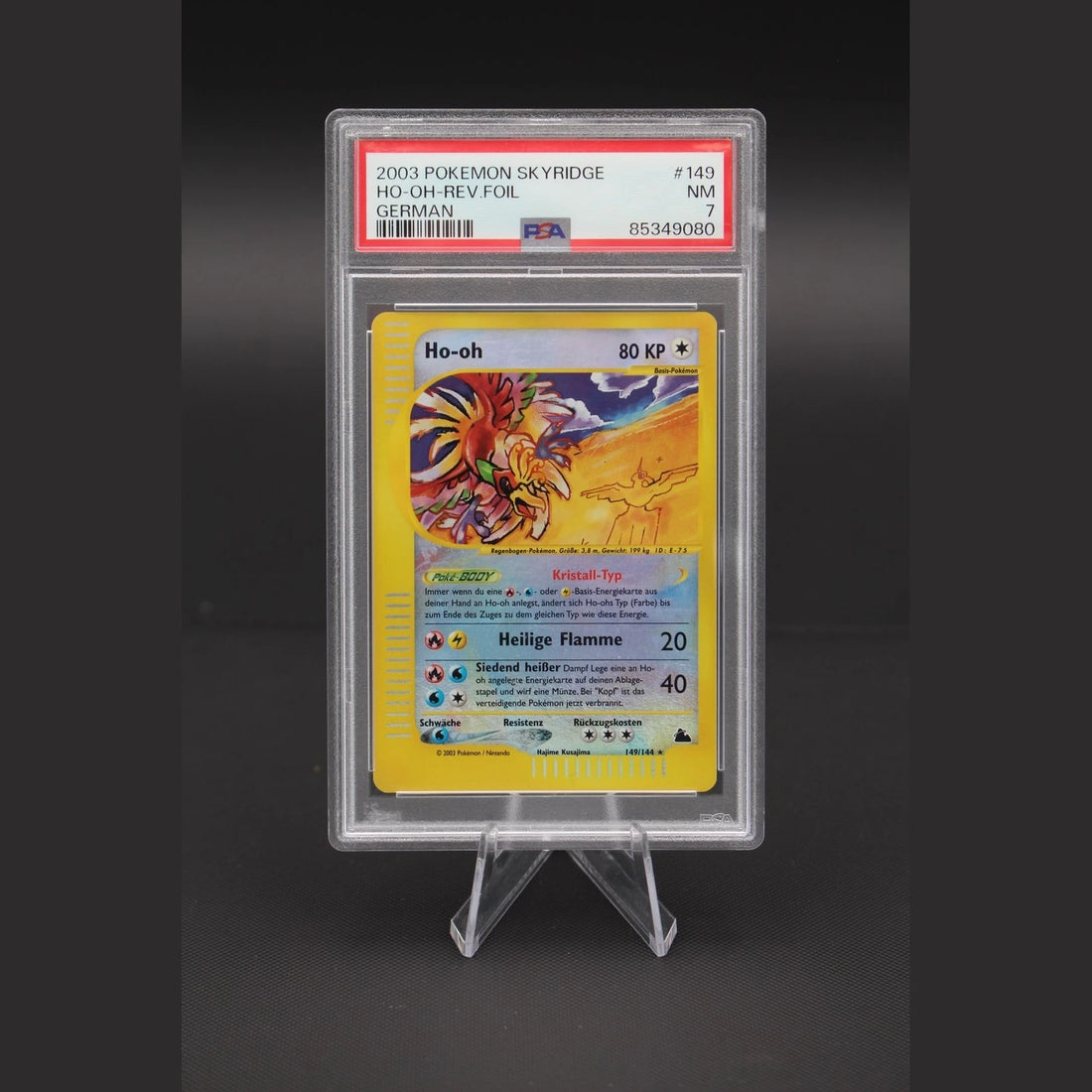 Ho-oh · Skyridge · 149/144 · Deutsch · PSA 7 - Bild 1