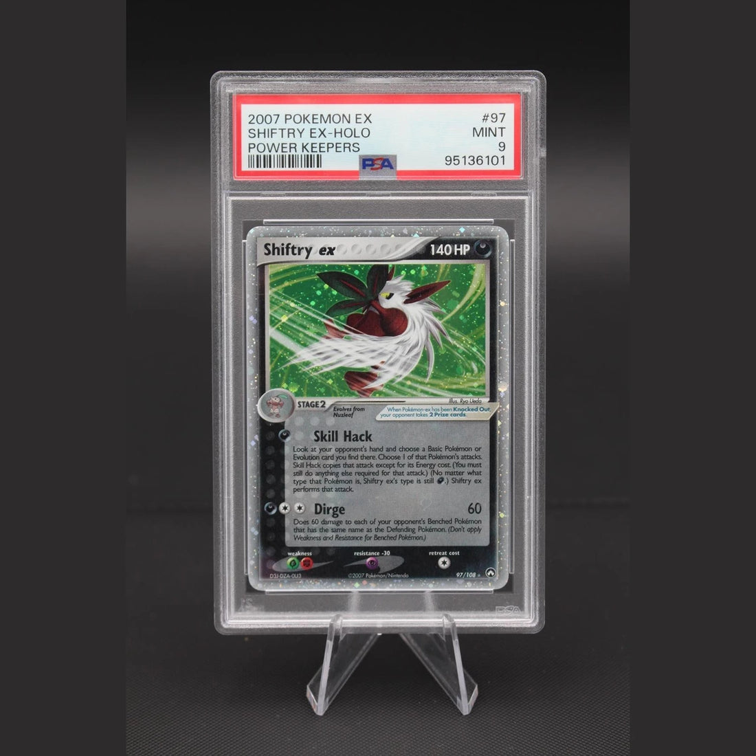 Shiftry ex · Power Keepers · 97/108 · Englisch · PSA 9 - Bild 1