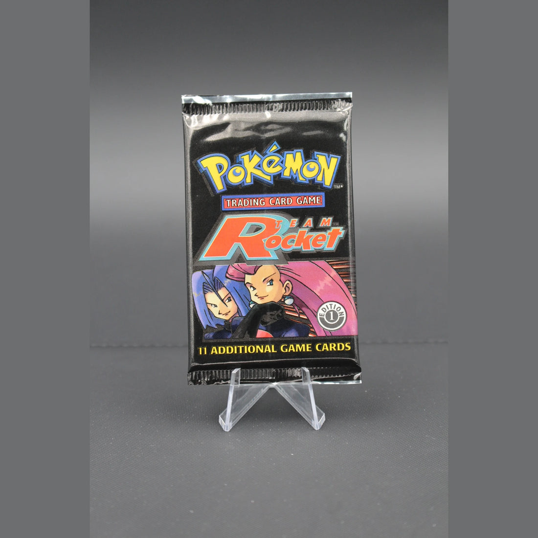Pokémon Trading Card Game Team Rocket 1st Edition Booster Pack · Team Rocket · Englisch · Originalverpackt - Bild 1