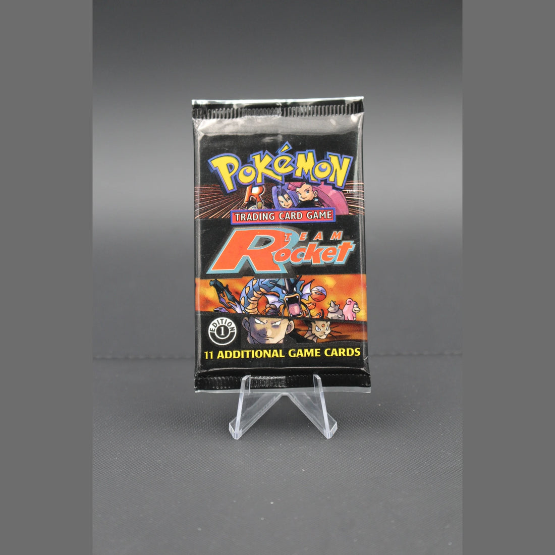 Pokémon Trading Card Game Team Rocket 1st Edition Booster Pack · Team Rocket · Englisch · Originalverpackt - Bild 1
