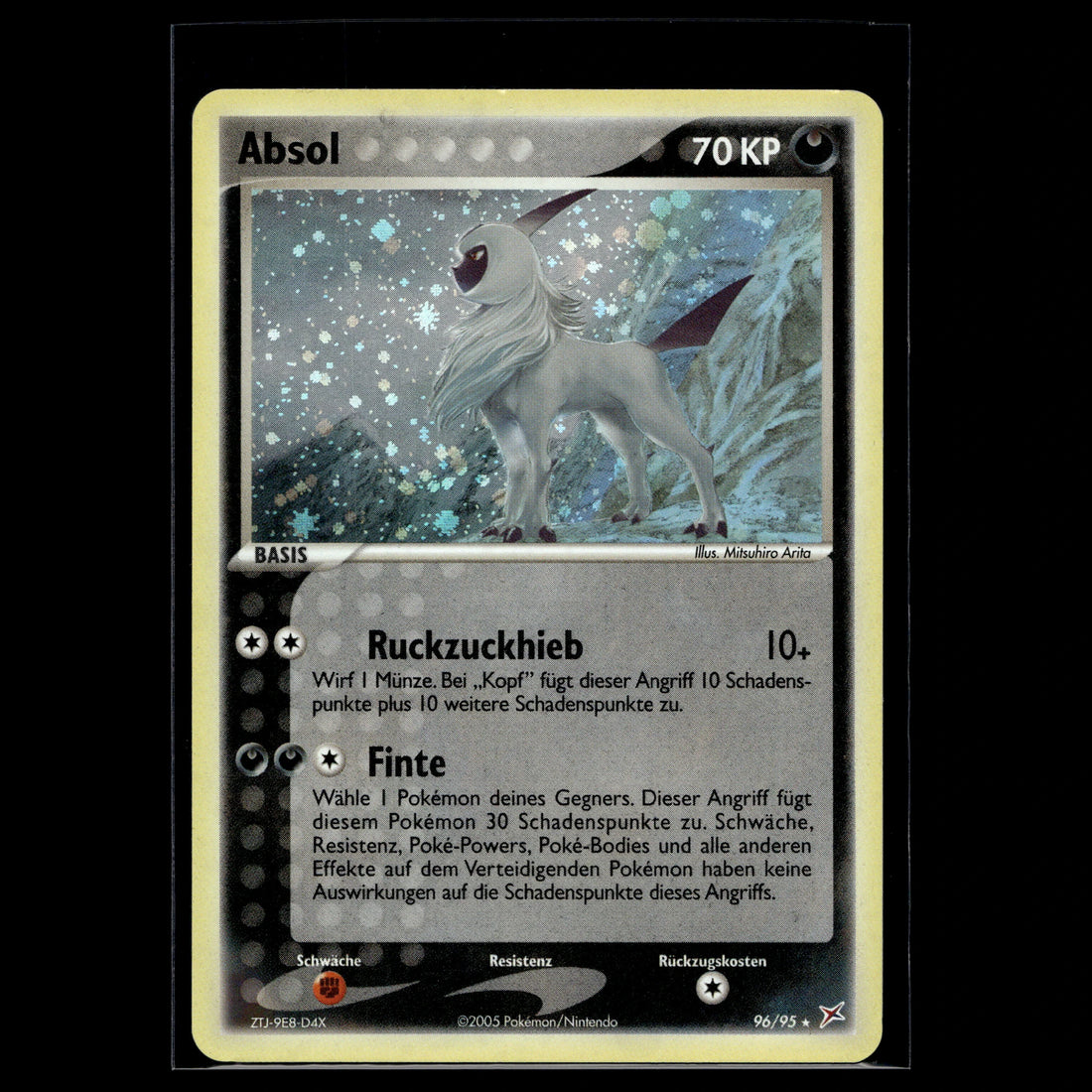 Absol SR · EX Deoxys · 96/95 · Deutsch · (Near Mint) - Bild 1
