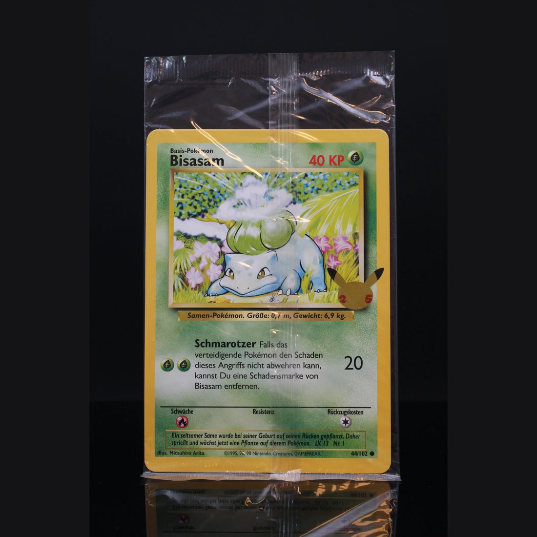 Bisasam Promo · Celebrations · 44/102 · Deutsch · (Sealed) - Bild 1