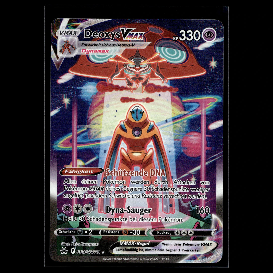 Deoxys VMAX SR · Zenit der Könige · GG45/GG70 · Deutsch · (Near Mint) - Bild 1
