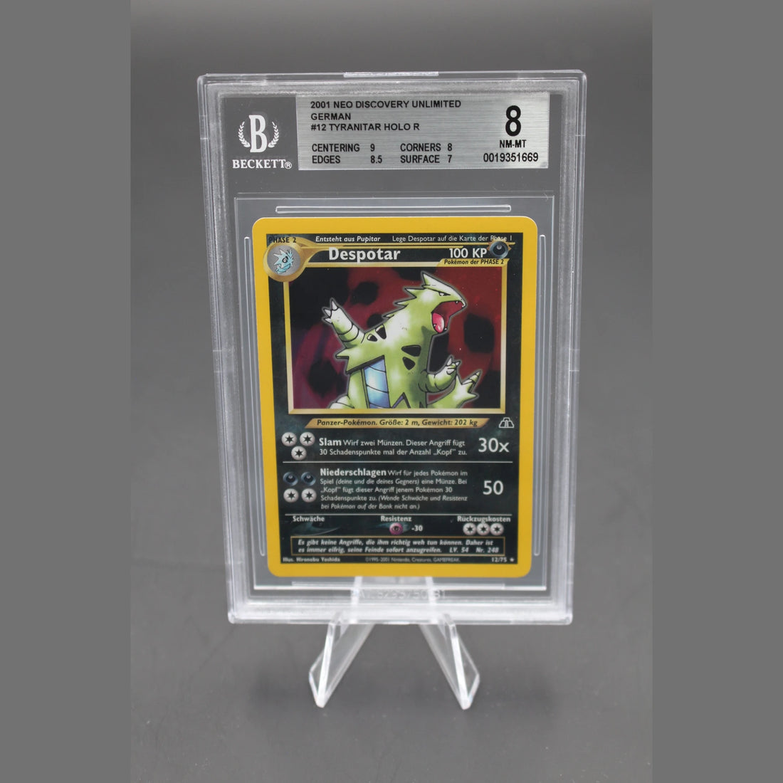 Despotar Holo · Neo Entdeckung · 12/75 · Deutsch · BGS 8 - Bild 1