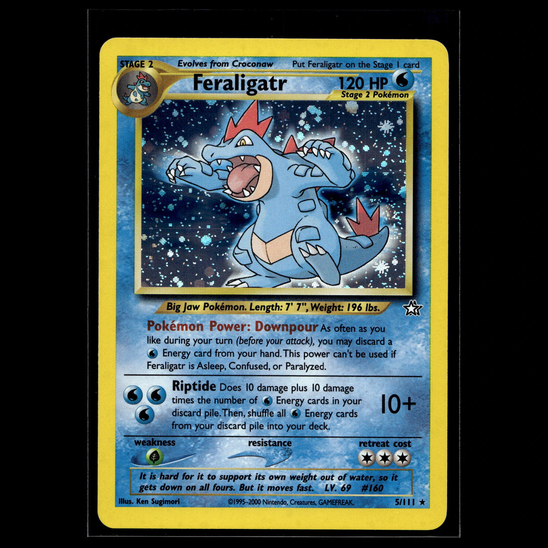 Feraligatr Holo · Neo Genesis · 5/111 · Englisch · (Excellent+) - Bild 1