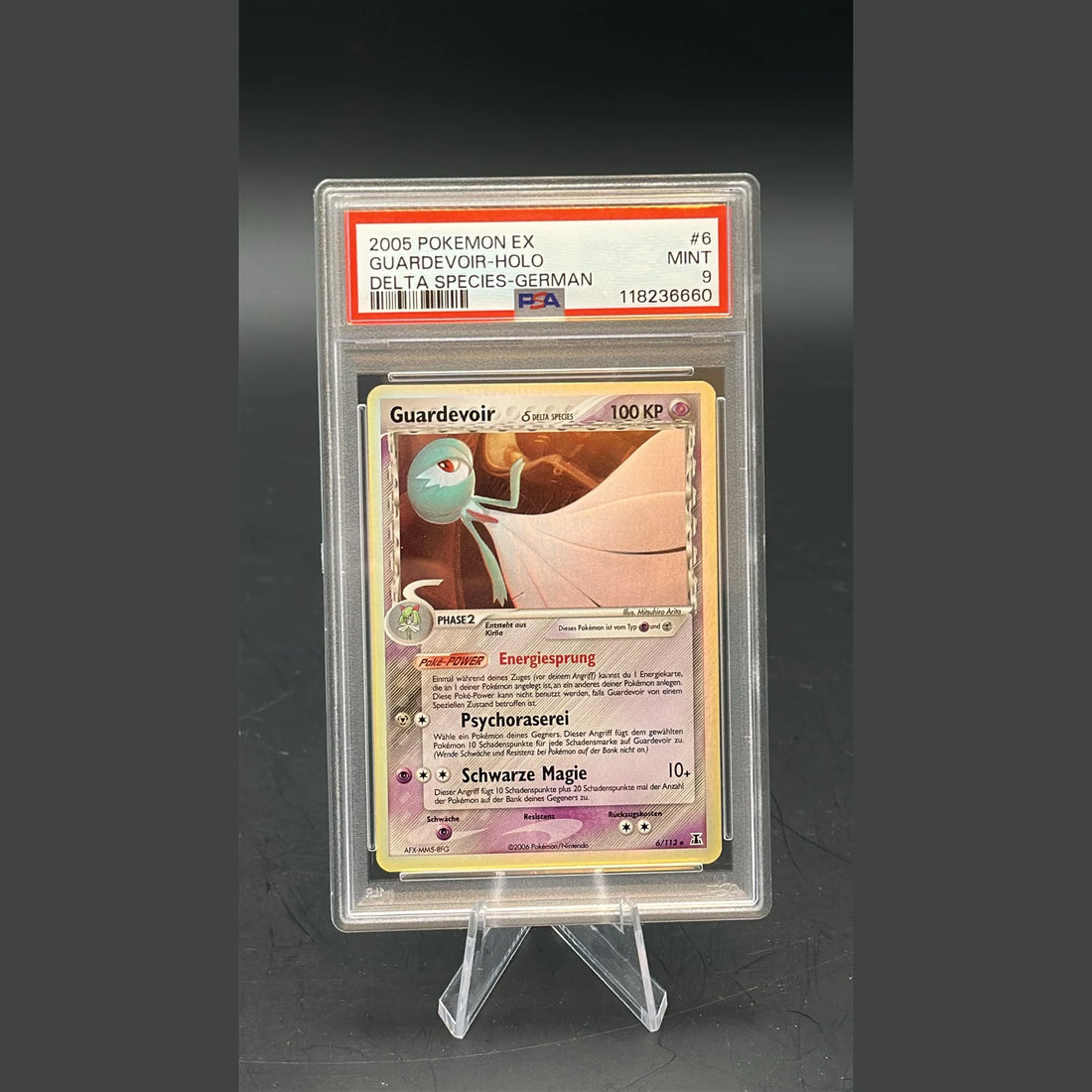 Guardevoir Delta Species Holo · EX · 6/113 · Deutsch · PSA 9 - Bild 1