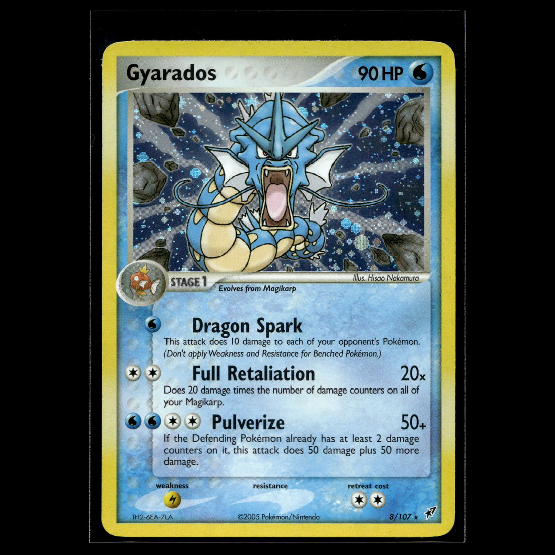 Gyarados Holo · EX Deoxys · 8/107 · Englisch · (Near Mint-) - Bild 1