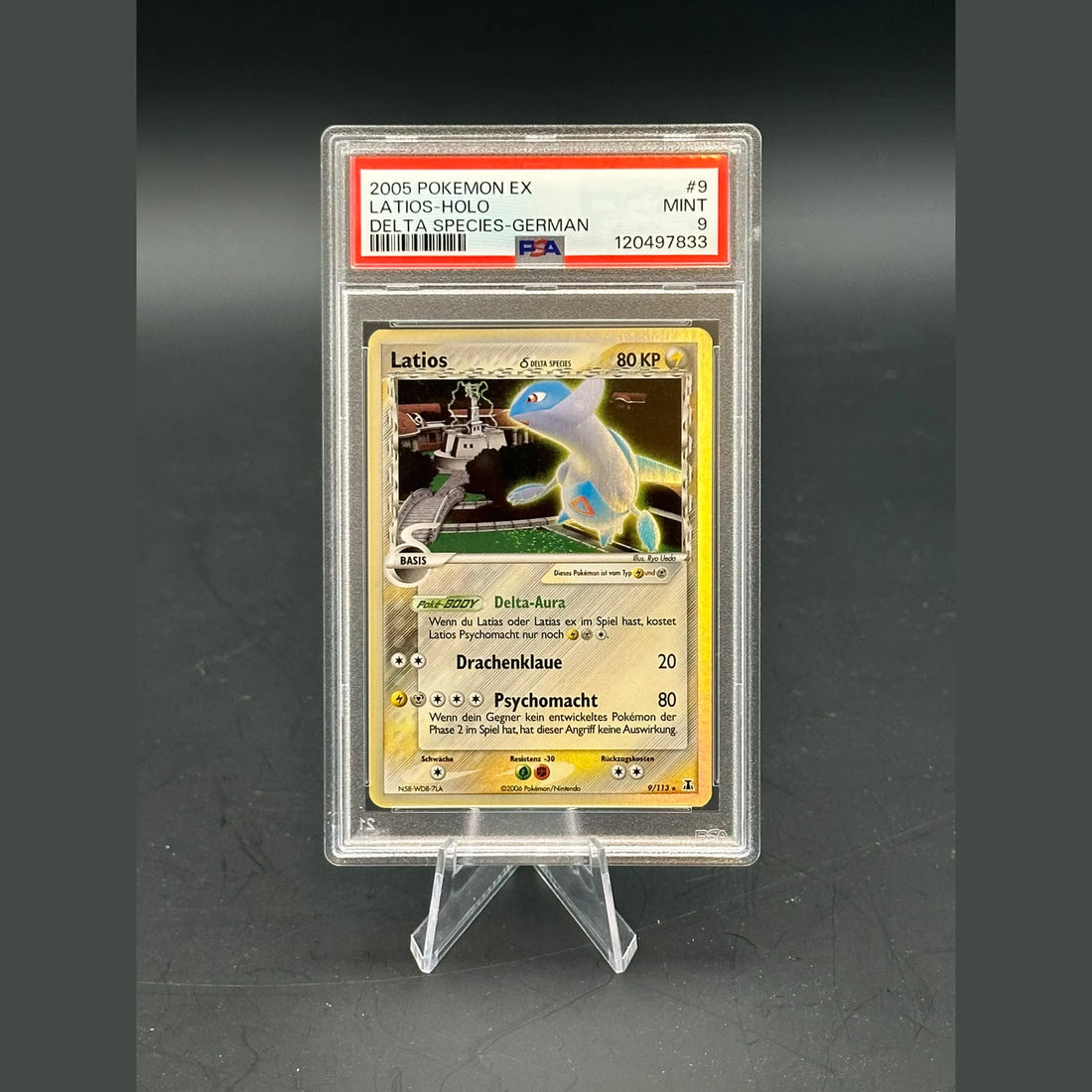 Latios Delta Species Holo · EX · 9/113 · Deutsch · PSA 9 - Bild 1