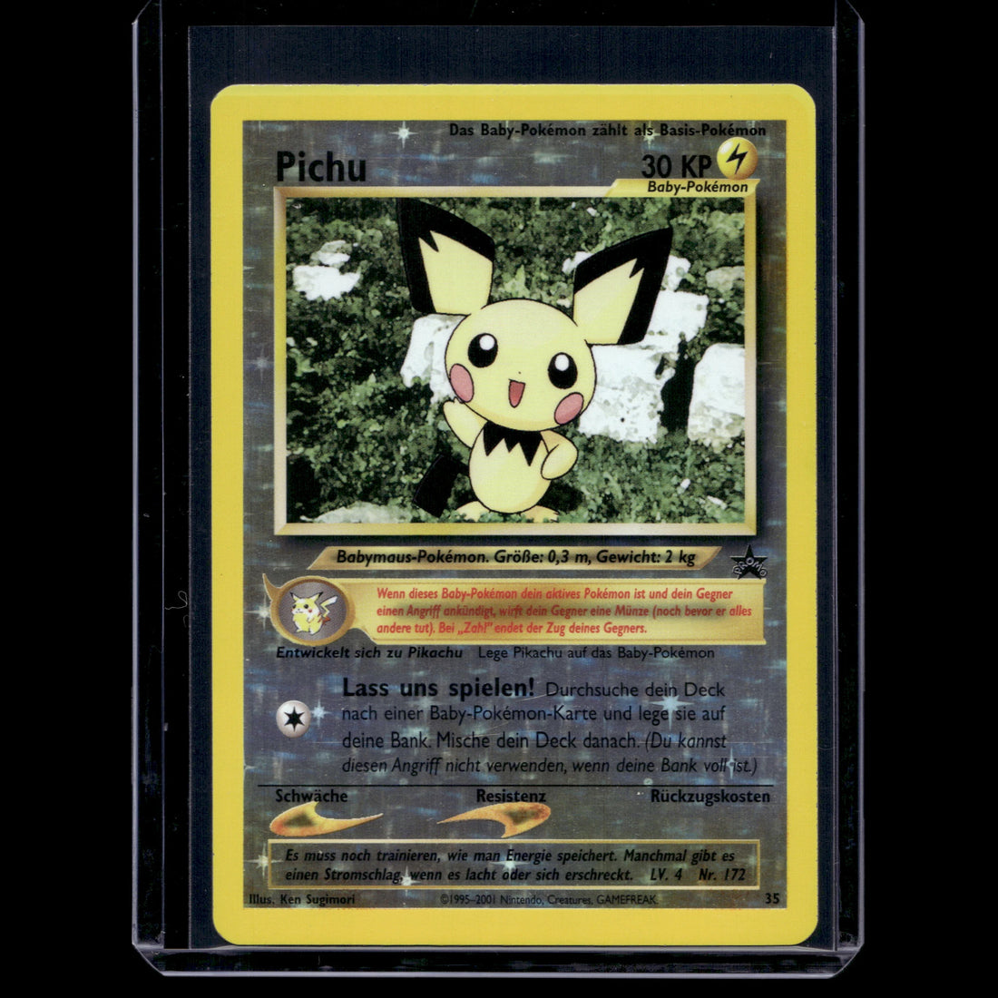 Pichu · Black Star Promos · 35 · Deutsch · (Excellent-) - Bild 1