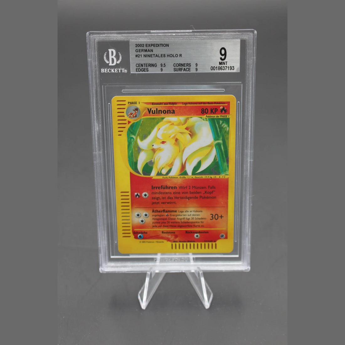Vulnona Holo · Expedition · 21/165 · Deutsch · BGS 9 - Bild 1
