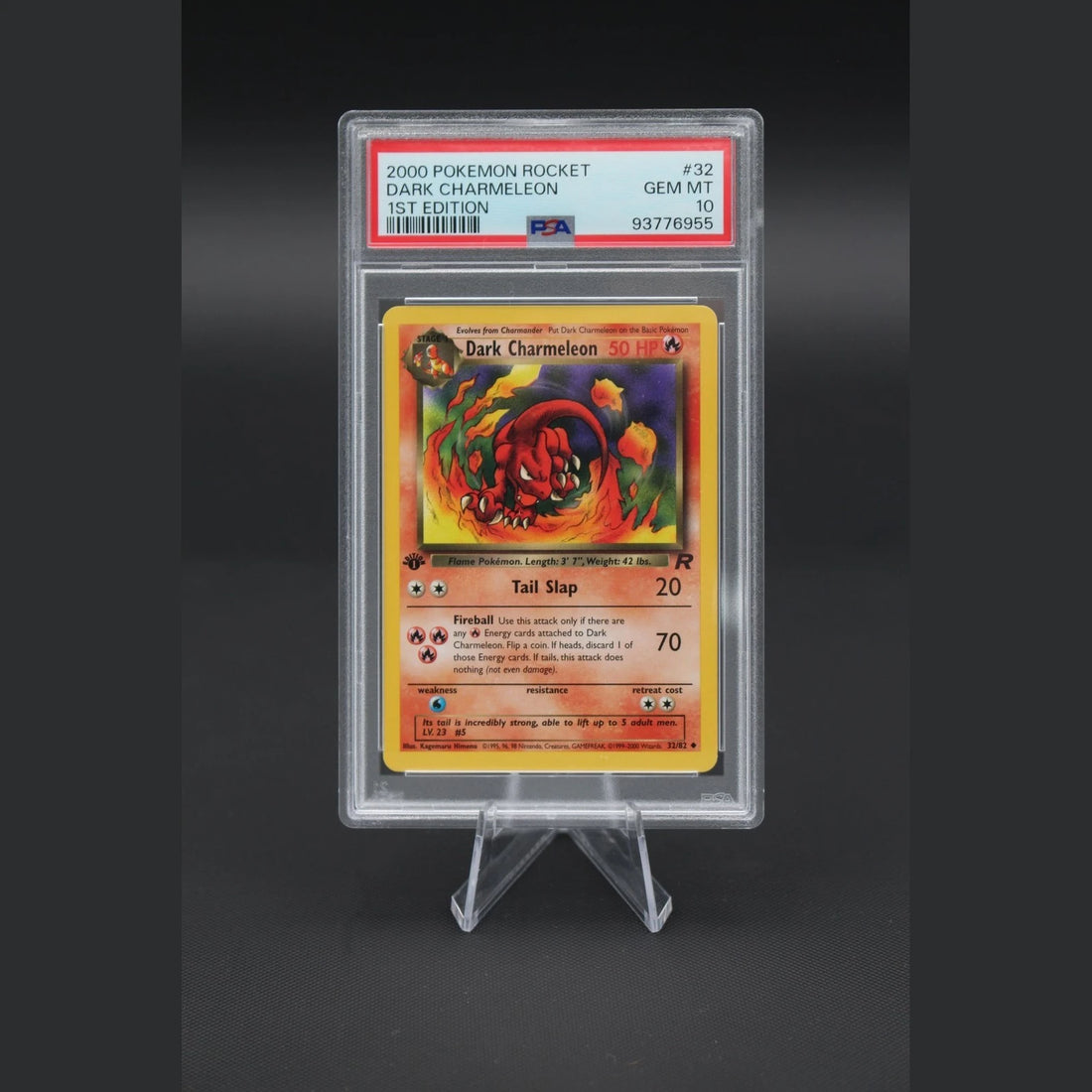 Dark Charmeleon · Team Rocket · 32/82 · Englisch · PSA 10 - Bild 1