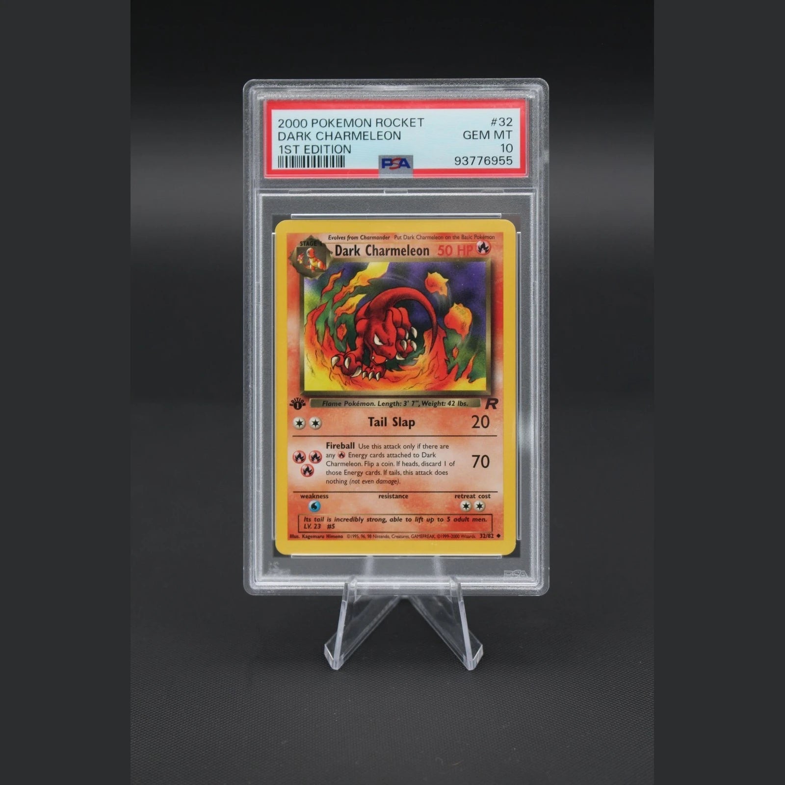 Dark Charmeleon · Team Rocket · 32/82 · Englisch · PSA 10 - Bild 1