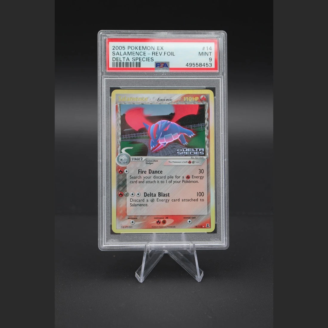 Salamence · EX Delta Species · 14/113 · Englisch · PSA 9 - Bild 1