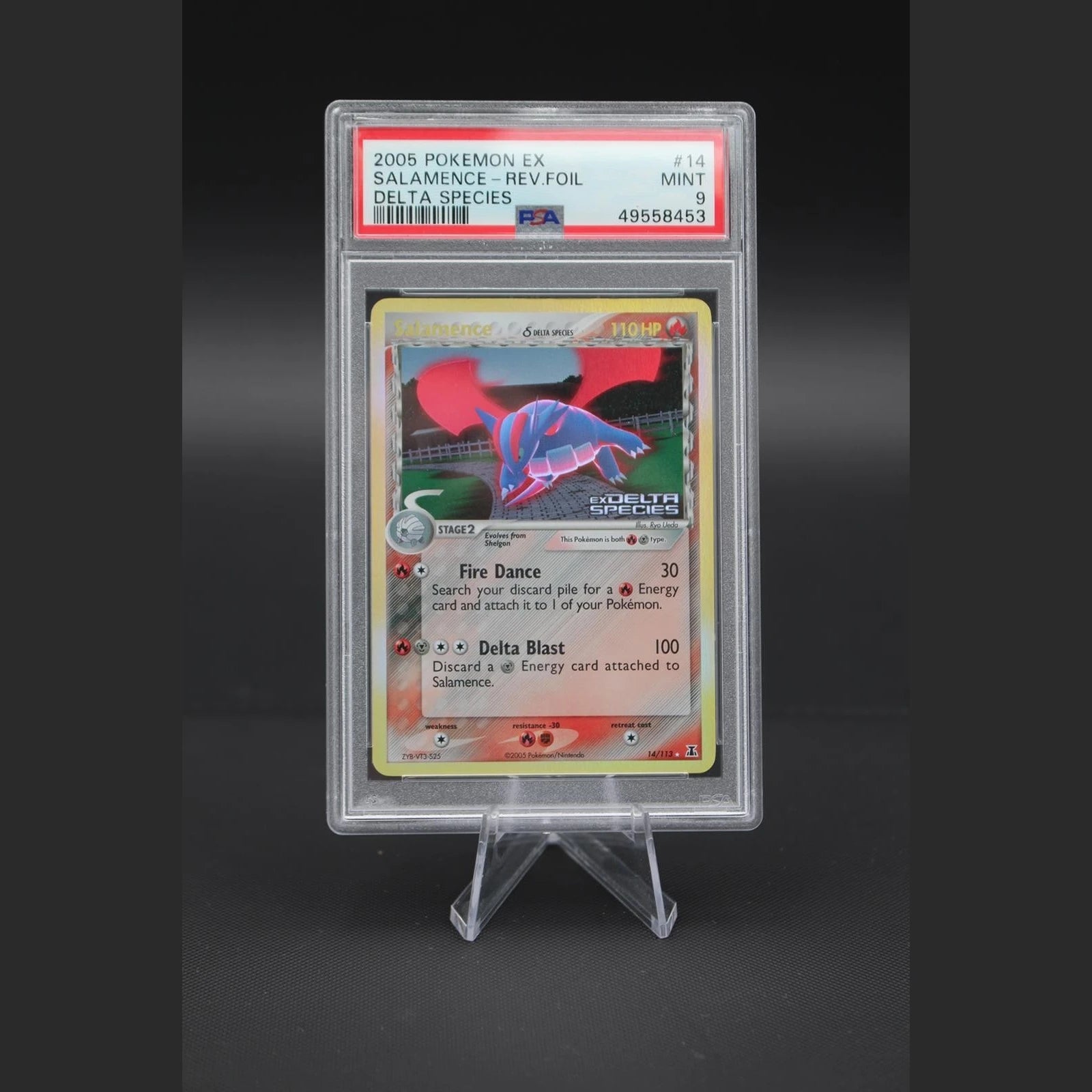 Salamence · EX Delta Species · 14/113 · Englisch · PSA 9 - Bild 1