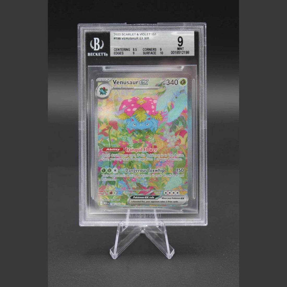 Venusaur ex · 151 · 198/165 · Englisch · BGS 9 - Bild 1