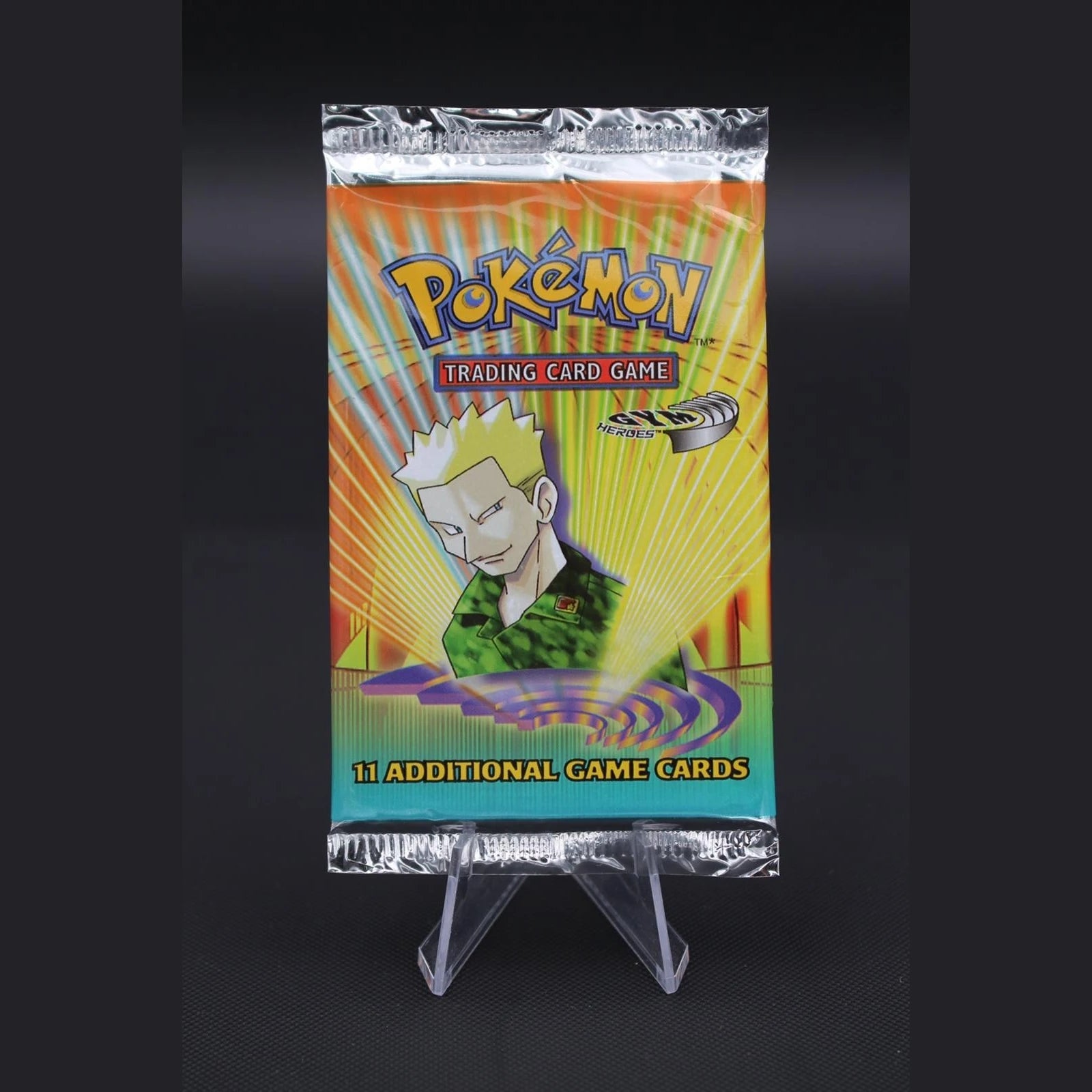 Pokémon Gym Heroes Booster Pack (Lt Surge) · Gym Heroes · Englisch · Originalverpackt - Bild 1