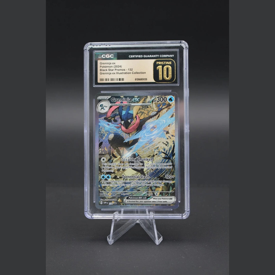 Greninja ex · Black Star Promos · 132 · Englisch · CGC 10 - Bild 1