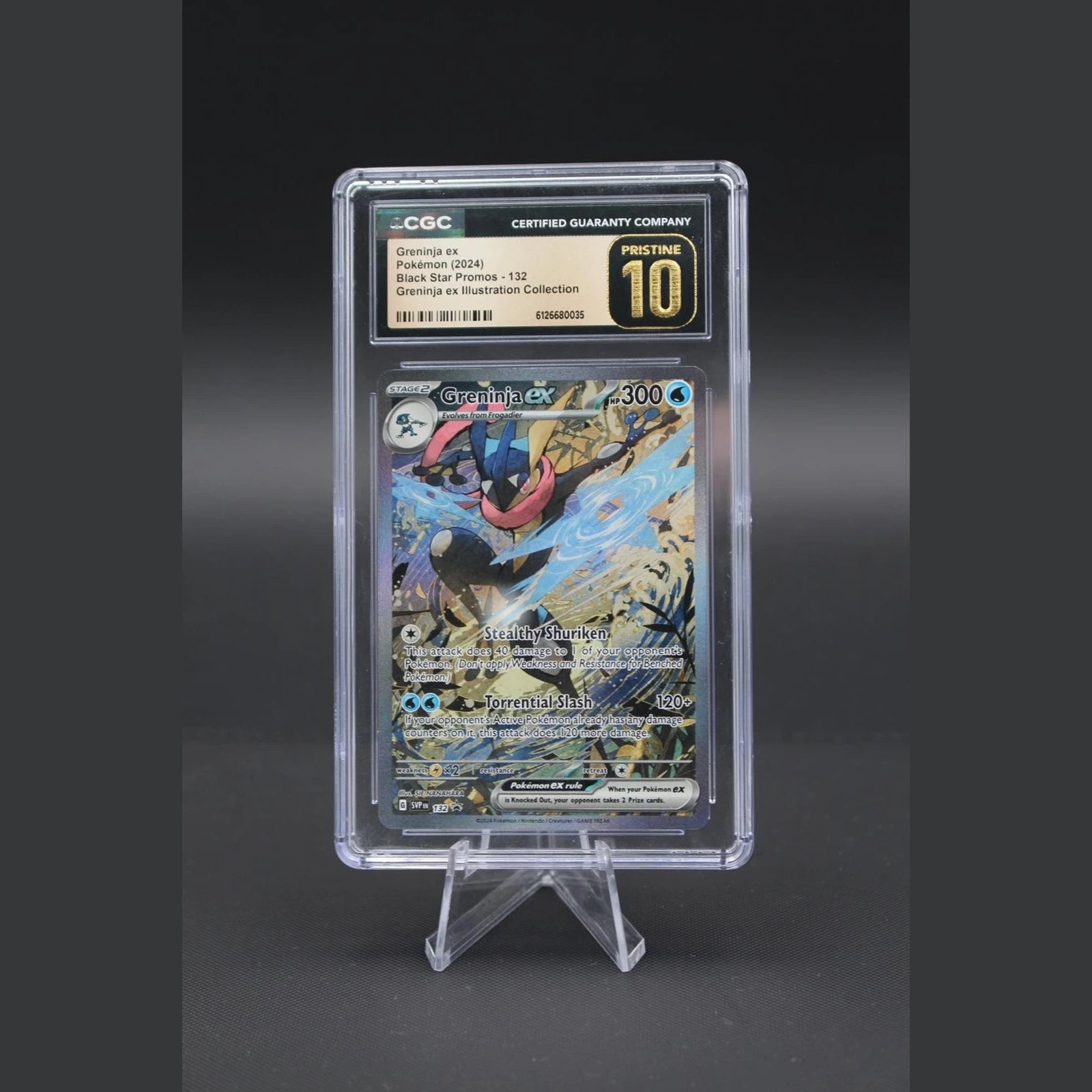 Greninja ex · Black Star Promos · 132 · Englisch · CGC 10 - Bild 1