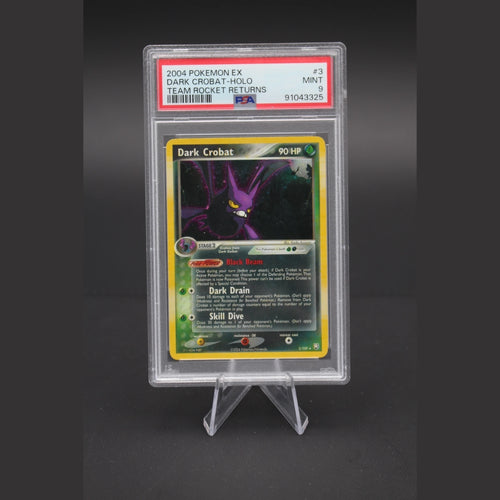 Dark Crobat · Team Rocket Returns · 3/109 · Englisch · PSA 9 - Bild 1