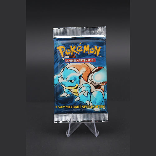 Pokémon Sammelkartenspiel Base Set Booster (Turtok) · Basis-Set · Deutsch · Originalverpackt - Bild 1