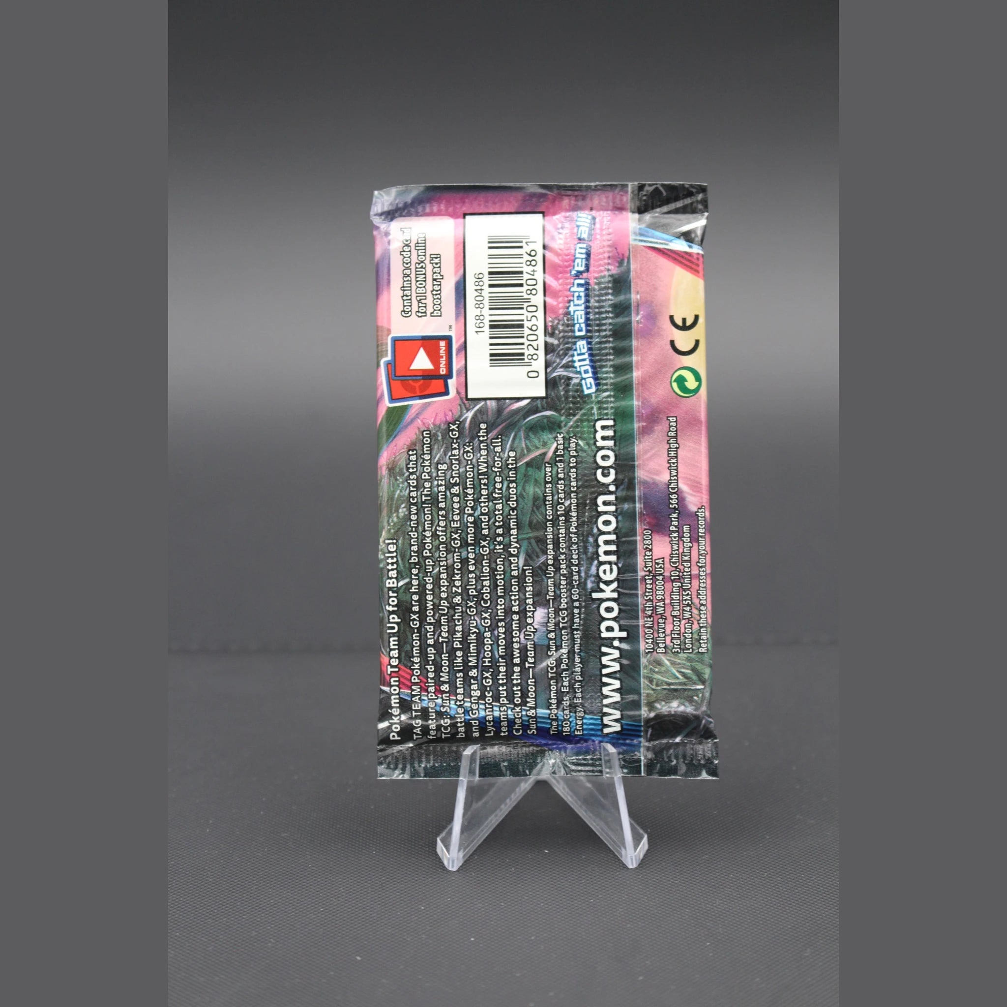 Pokémon Sun & Moon Team Up Booster Pack · Sun & Moon Team Up · Englisch · Originalverpackt - Bild 2