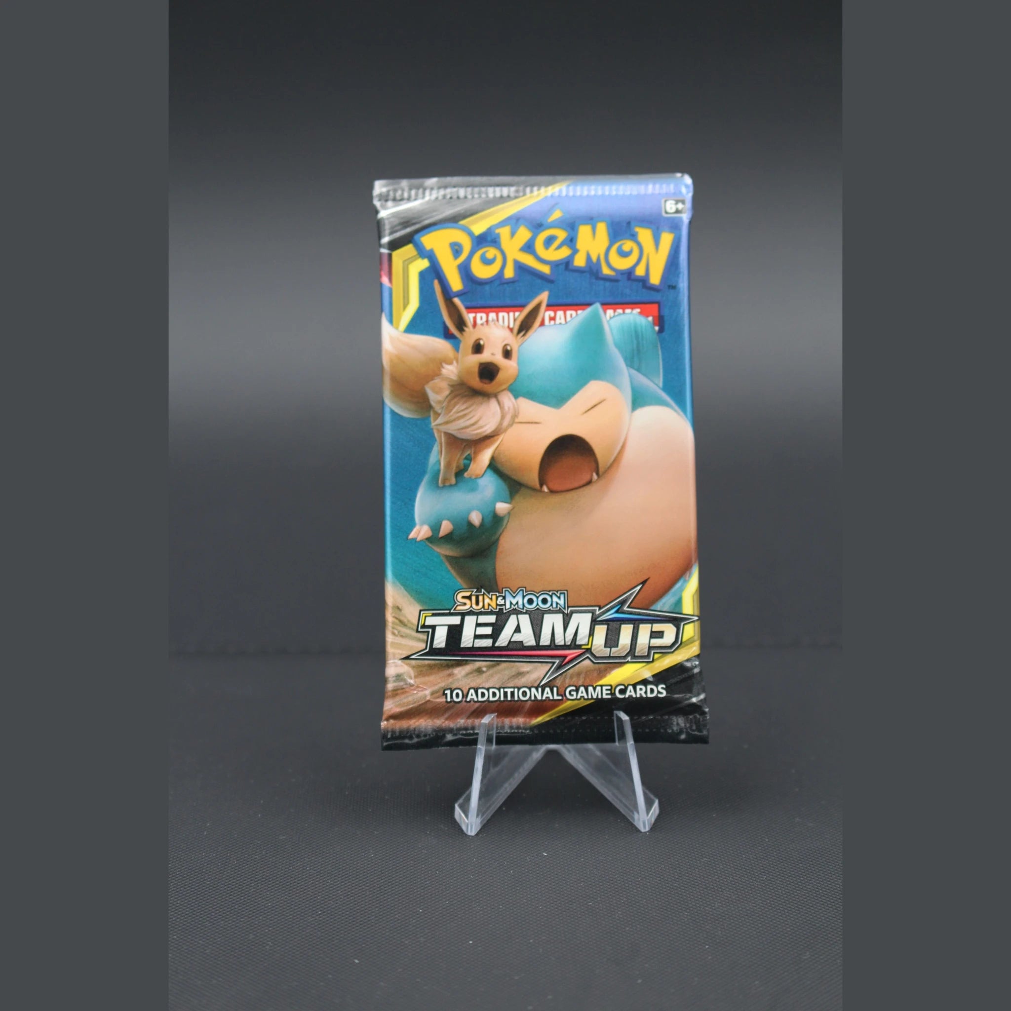 Pokémon Sonne & Mond Sammelbund Booster Pack · Sun & Moon Team Up · Englisch · Originalverpackt - Bild 1
