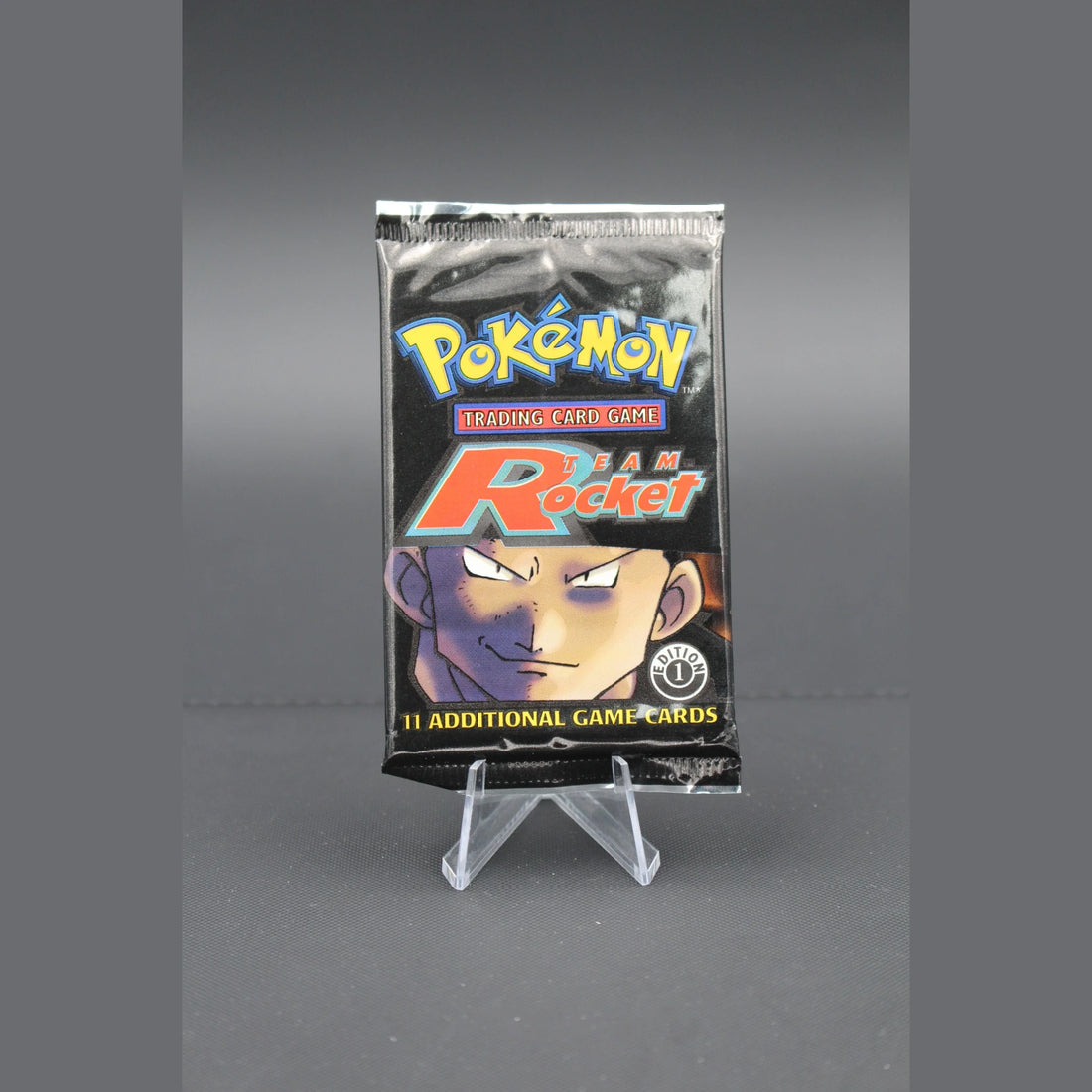 Pokémon Trading Card Game Team Rocket 1st Edition Booster Pack · Team Rocket · Englisch · Originalverpackt - Bild 1