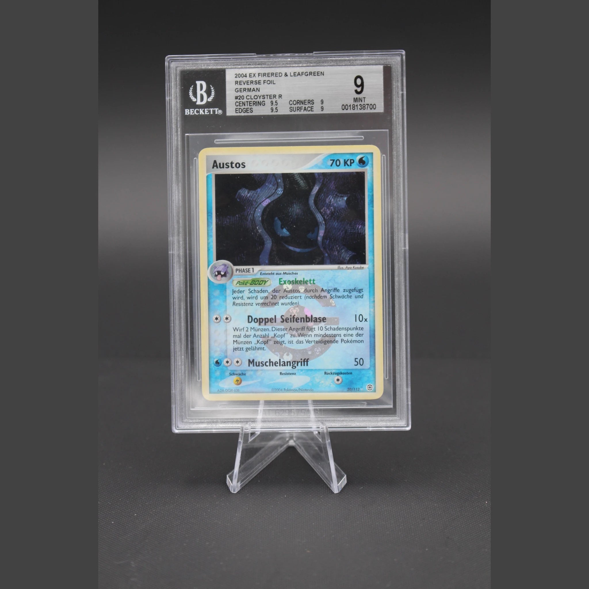 Austos · EX FireRed & LeafGreen · 20/112 · Deutsch · BGS 9 - Bild 1