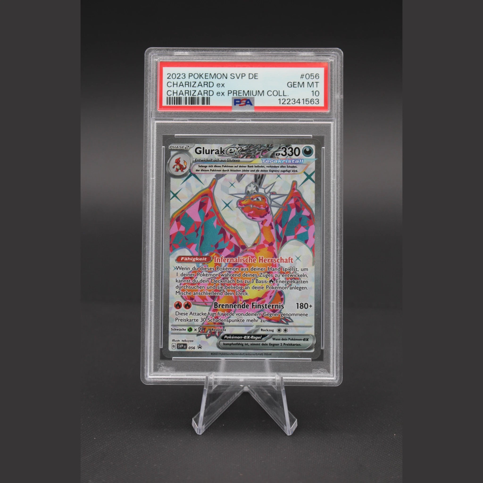 Glurak ex · SVP DE Promo · SVP 056 · Deutsch · PSA 10 - Bild 1