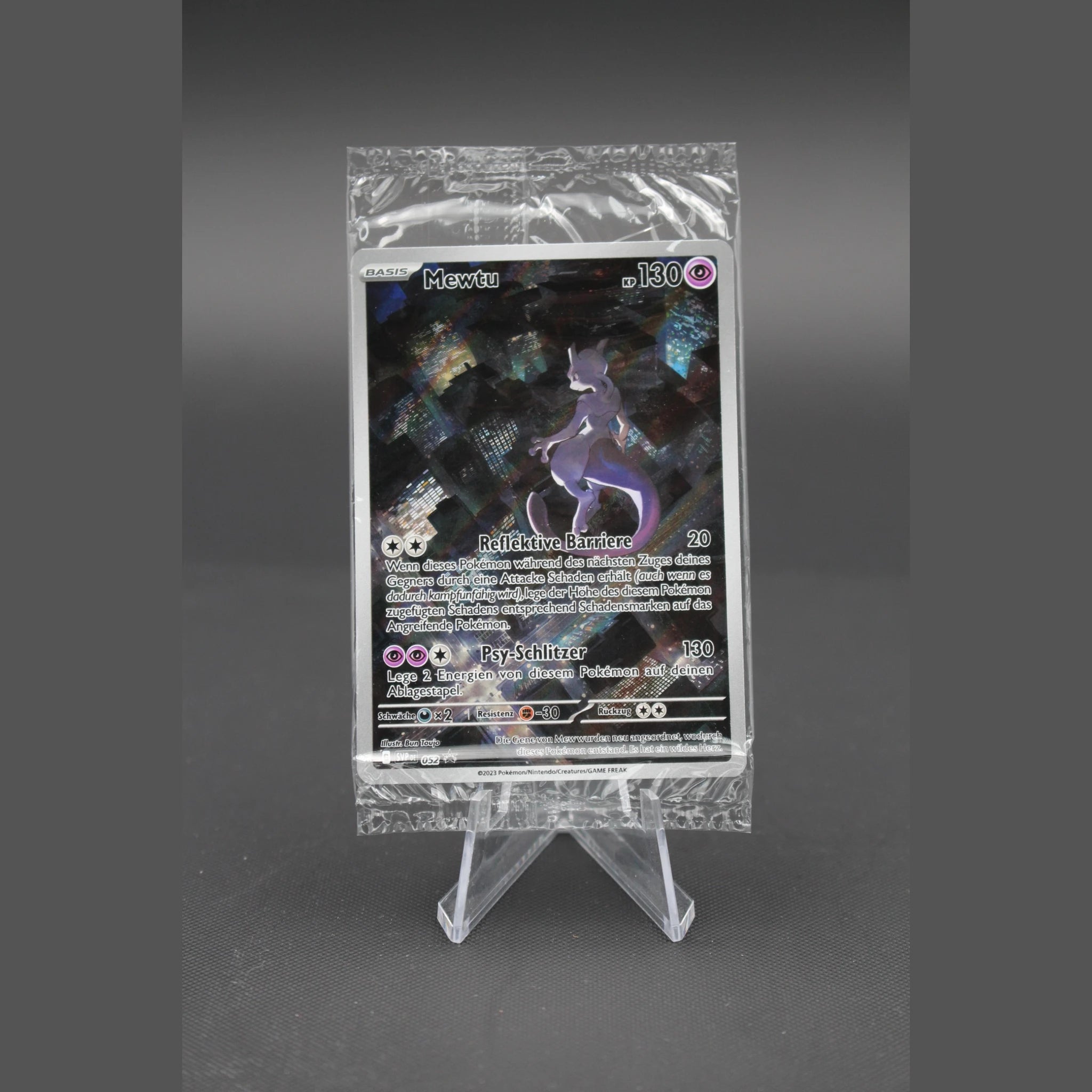 Mewtu · SVP Schwarzstern Promos · 052 · Deutsch · NM (Near Mint) - Bild 1