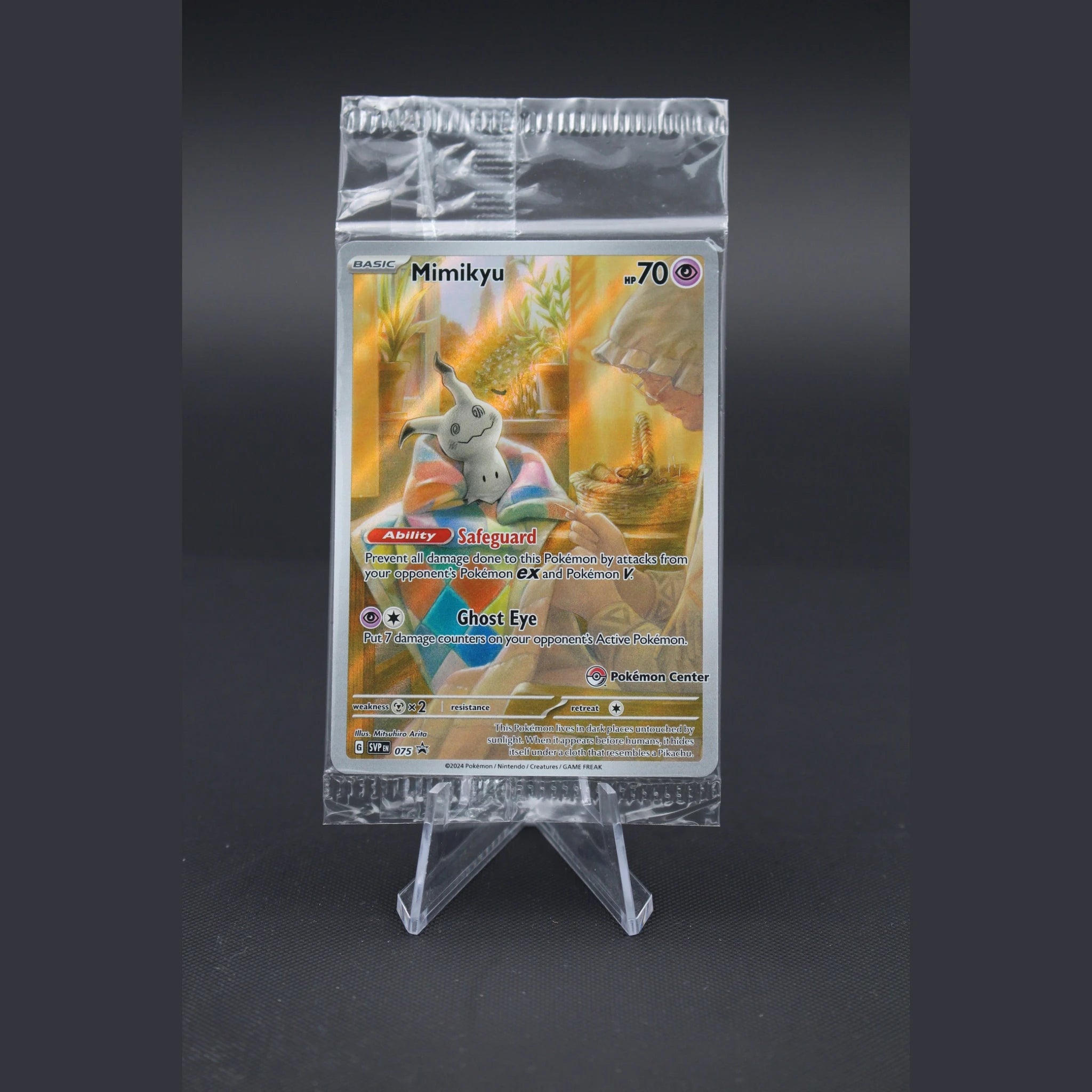 Mimikyu · Scarlet & Violet Promo · 075 · Englisch · NM (Near Mint) - Bild 1