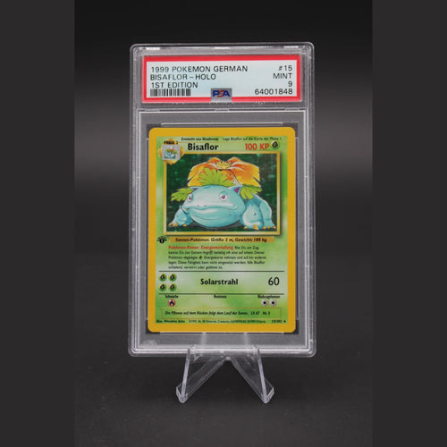 Bisaflor · Basis · 15/102 · Deutsch · PSA 9 - Bild 1