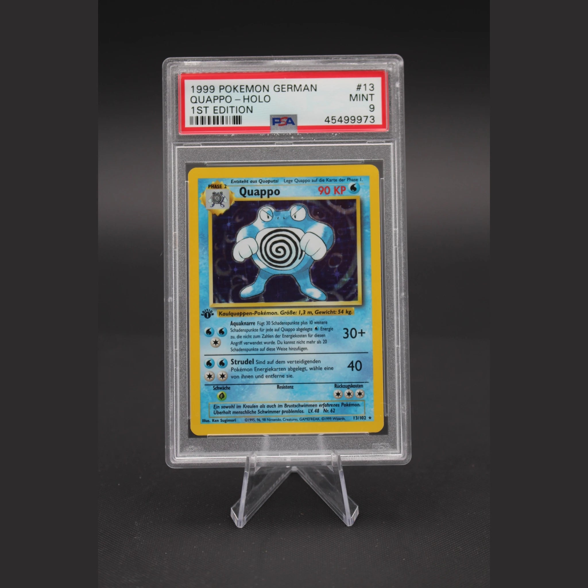 Quappo · Basis · 13/102 · Deutsch · PSA 9 - Bild 1