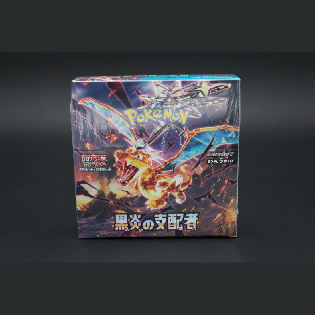 Pokémon Card Game Scarlet & Violet Ruler of the Black Flame Booster Box · Japanisch · Originalverpackt - Bild 1