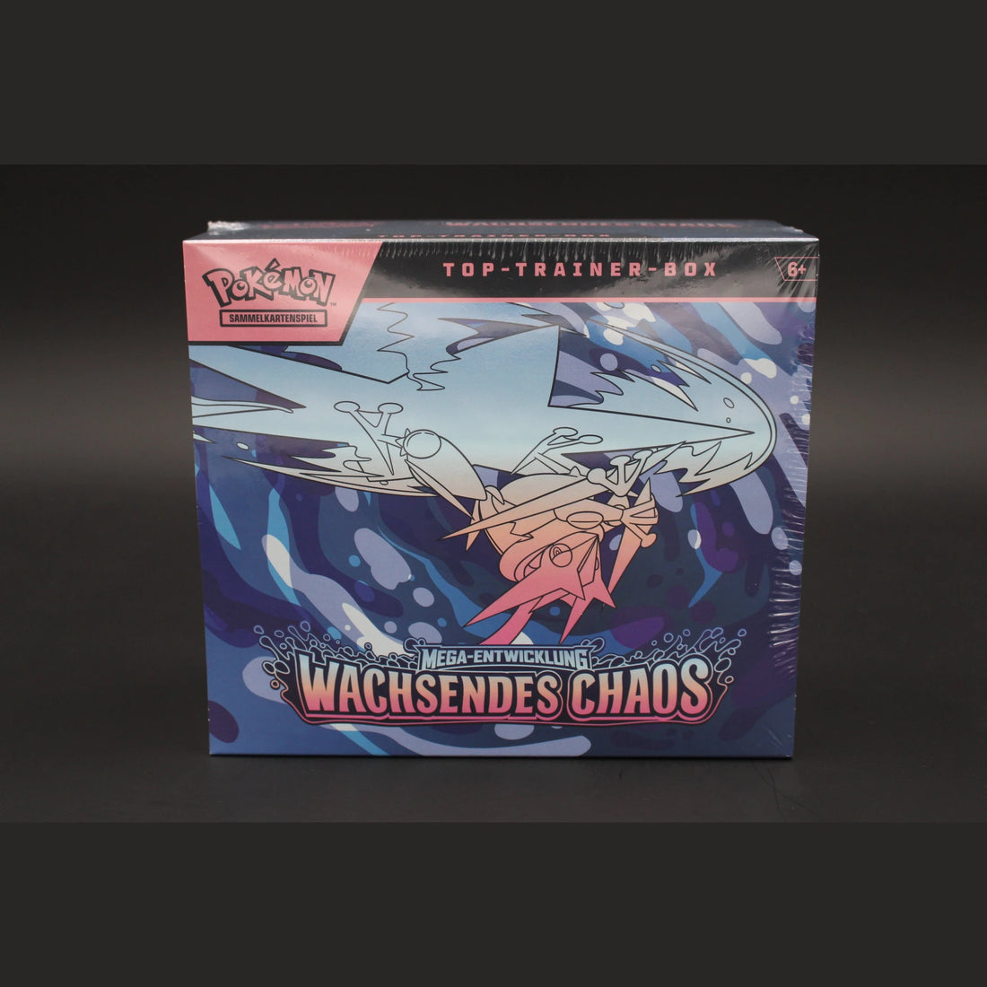 Pokémon Mega-Entwicklung Wachsendes Chaos Top-Trainer-Box · Mega-Entwicklung Wachsendes Chaos · Deutsch · Originalverpackt - Bild 1