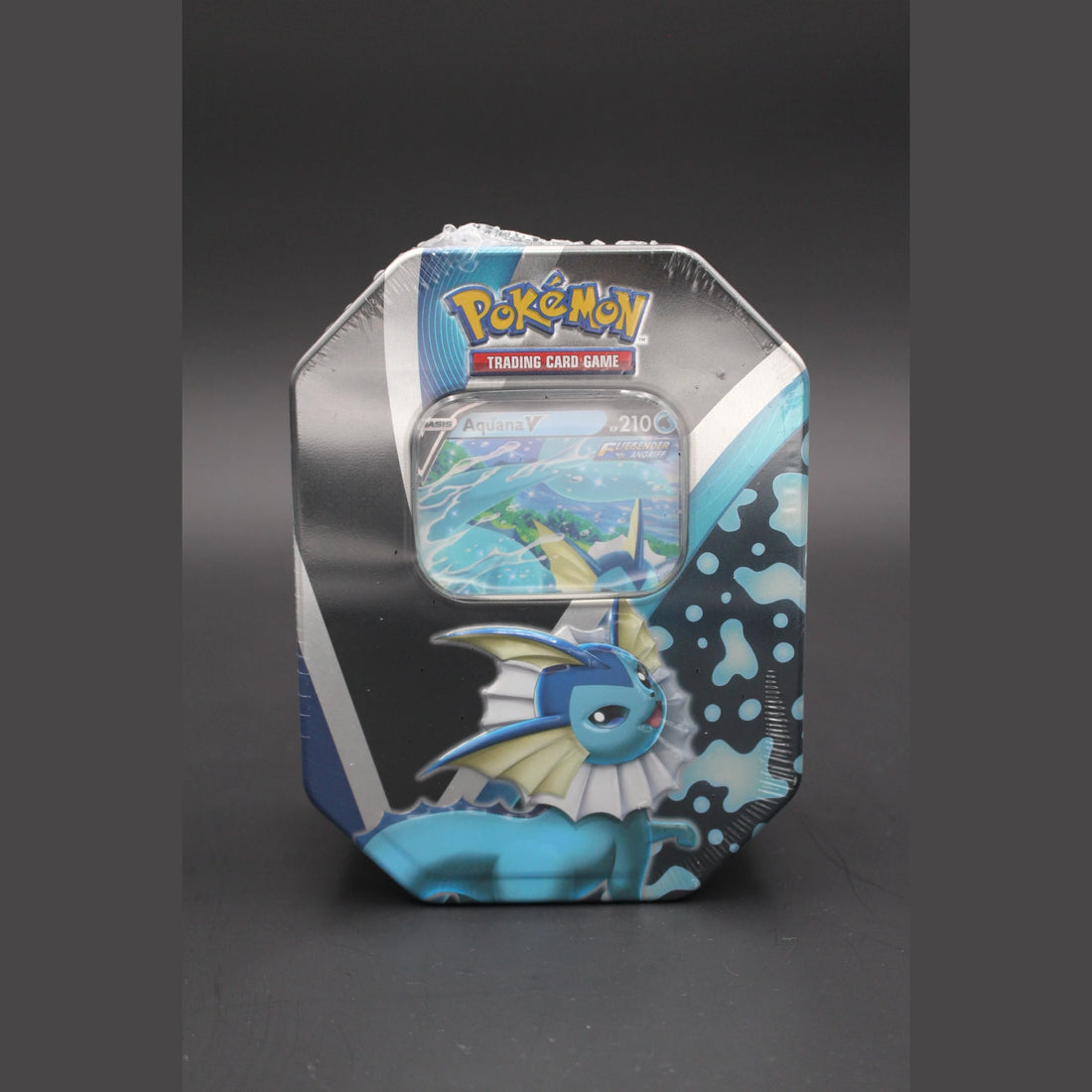 Pokémon Tin-Box Evoli-Entwicklungen Aquana-V · Deutsch · Originalverpackt - Bild 1