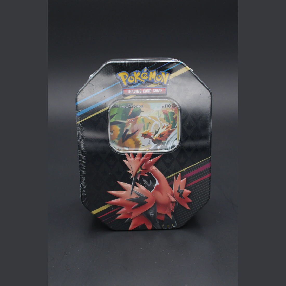 Pokémon Sammelkartenspiel Zenit der Könige Tin-Box Galar-Zapdos · Deutsch · Originalverpackt - Bild 1