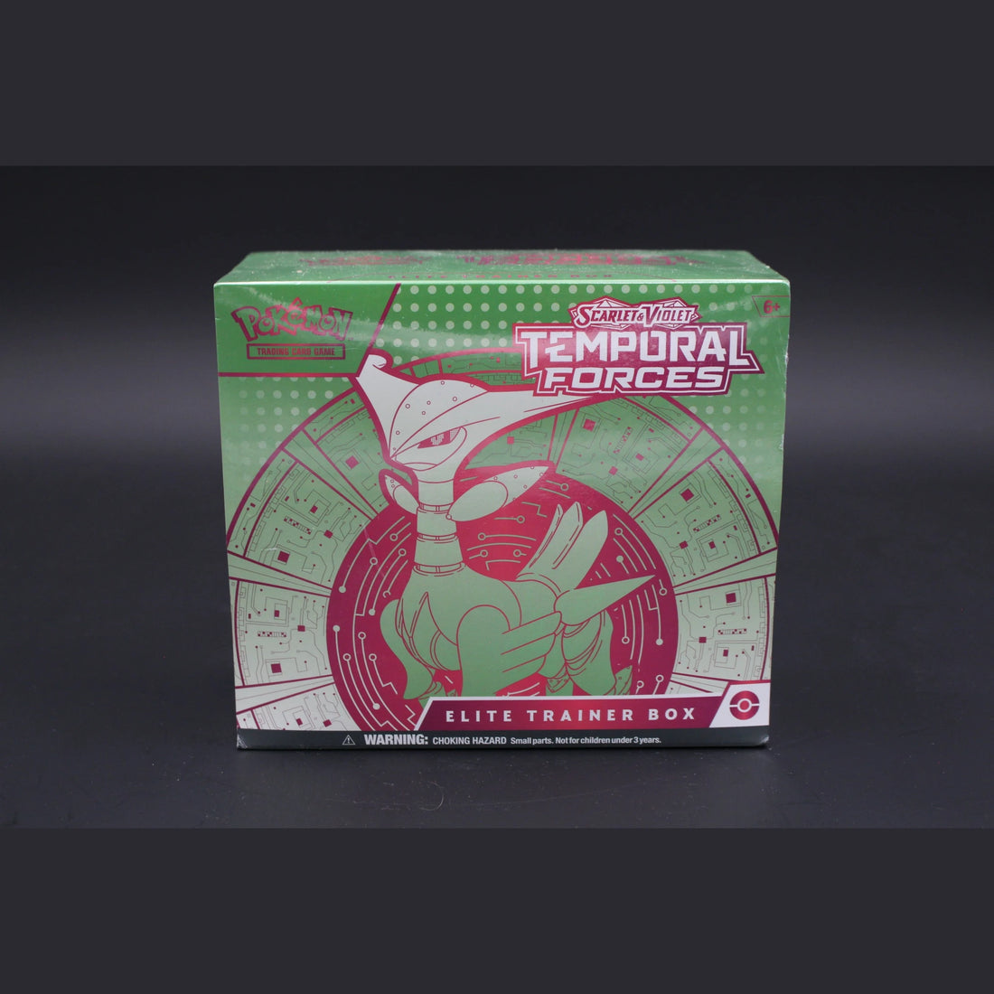 Pokémon Scarlet & Violet Temporal Forces Elite Trainer Box (Iron Leaves) · Englisch · Originalverpackt - Bild 1