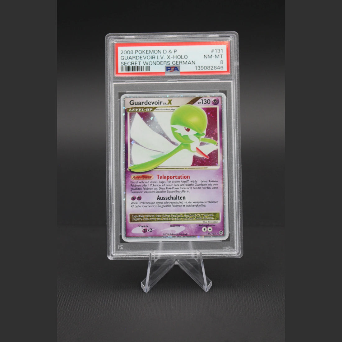 Guardevoir LV.X Holo · Secret Wonders · 131/132 · Deutsch · PSA 8 - Bild 1