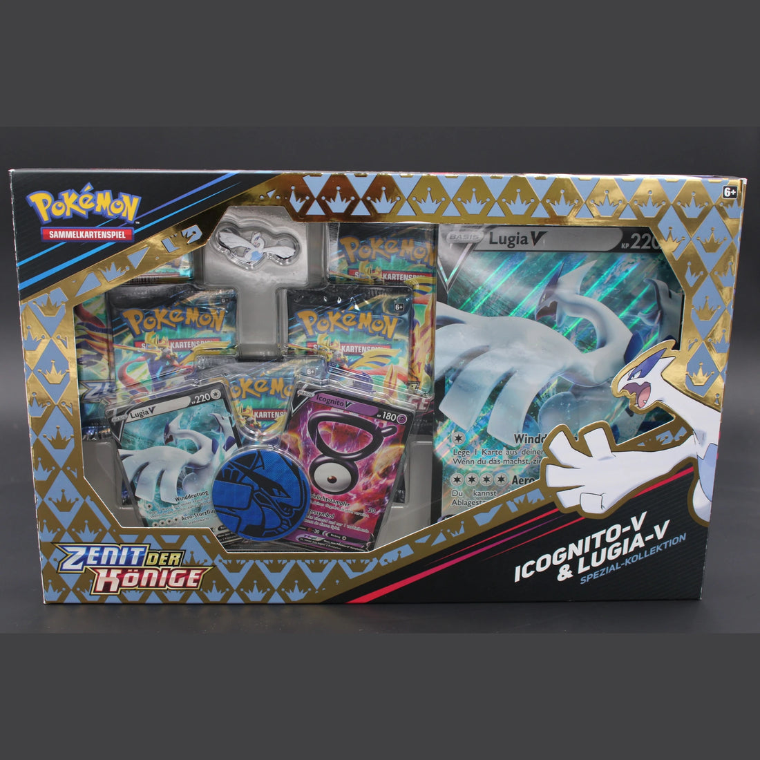 Zenit der Könige Zenit der Könige Icognito V & Lugia V Spezial-Kollektion · Deutsch · Sealed OVP - Bild 1