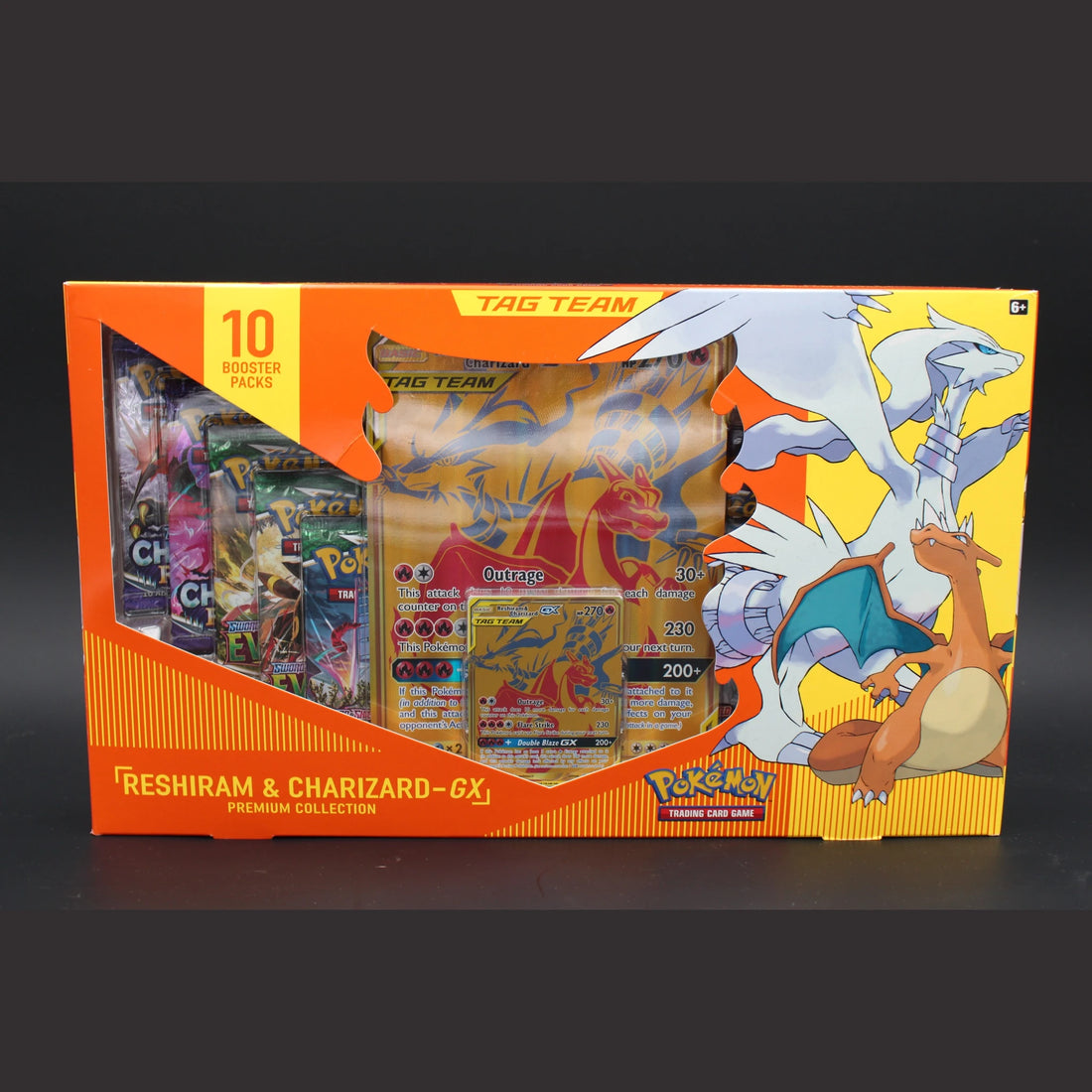 S/M Reshiram & Charizard GX Premium Collection · Englisch · Sealed OVP - Bild 1