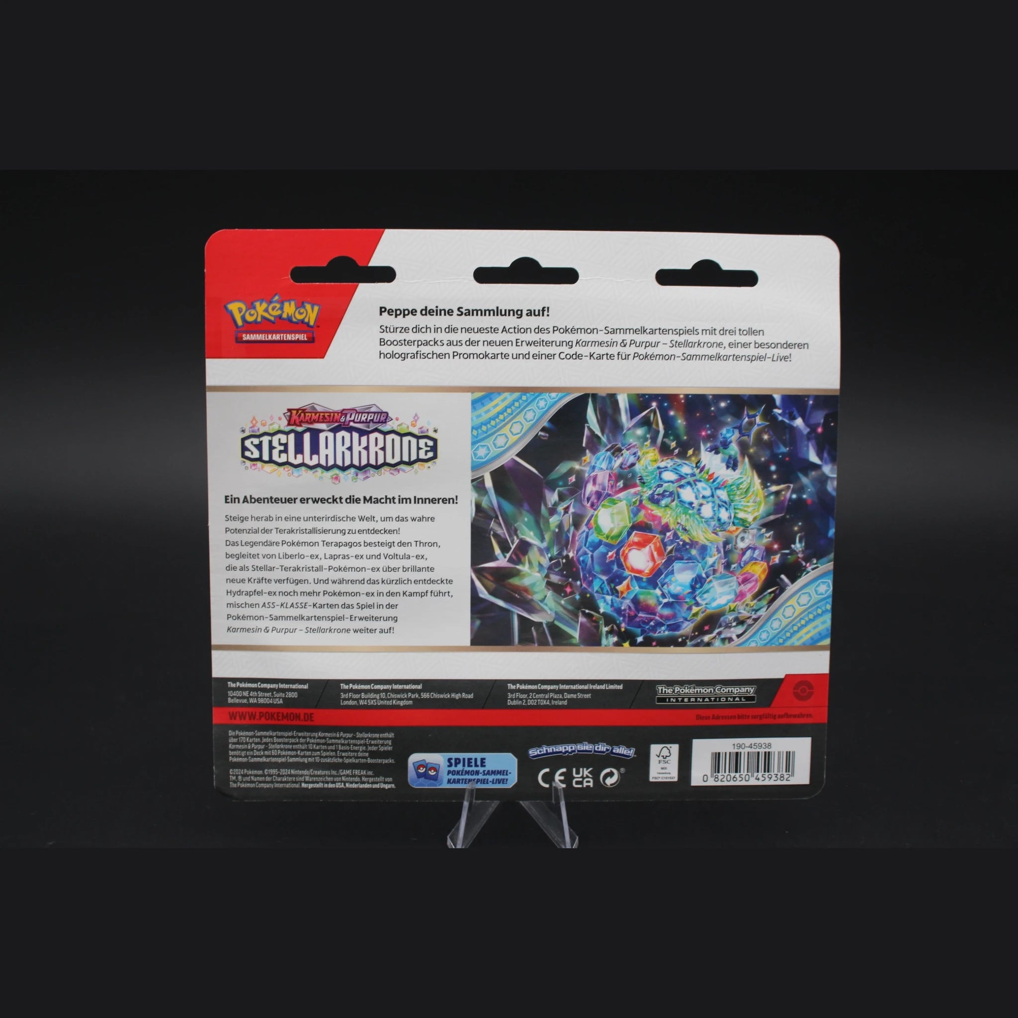 Stellarkrone 3-Pack Blister (Latias Promo) · Deutsch · Sealed OVP - Bild 2