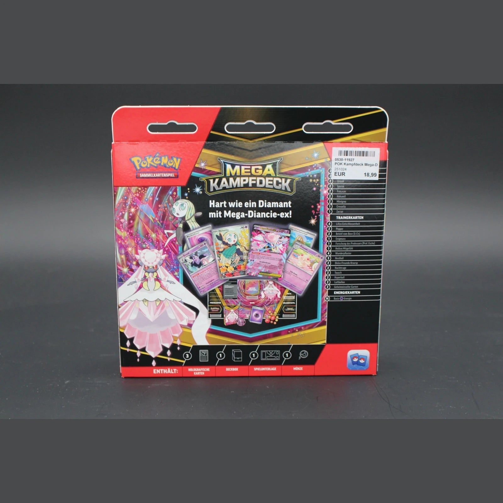 Mega Kampfdeck Mega-Diancie ex · Deutsch · Sealed OVP - Bild 2