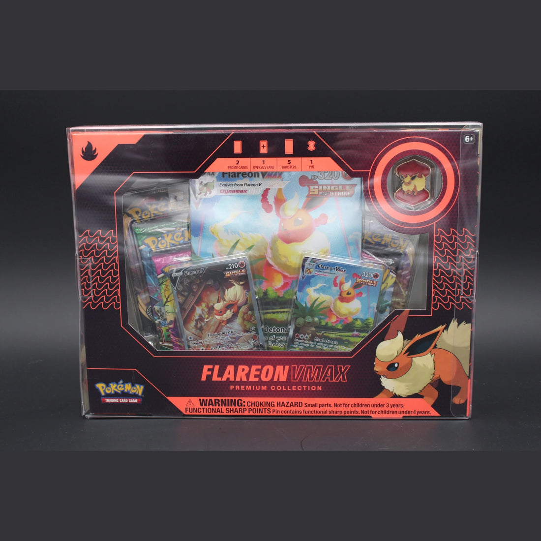 SW/SH Flareon VMAX Premium Collection · Englisch · Sealed OVP - Bild 1