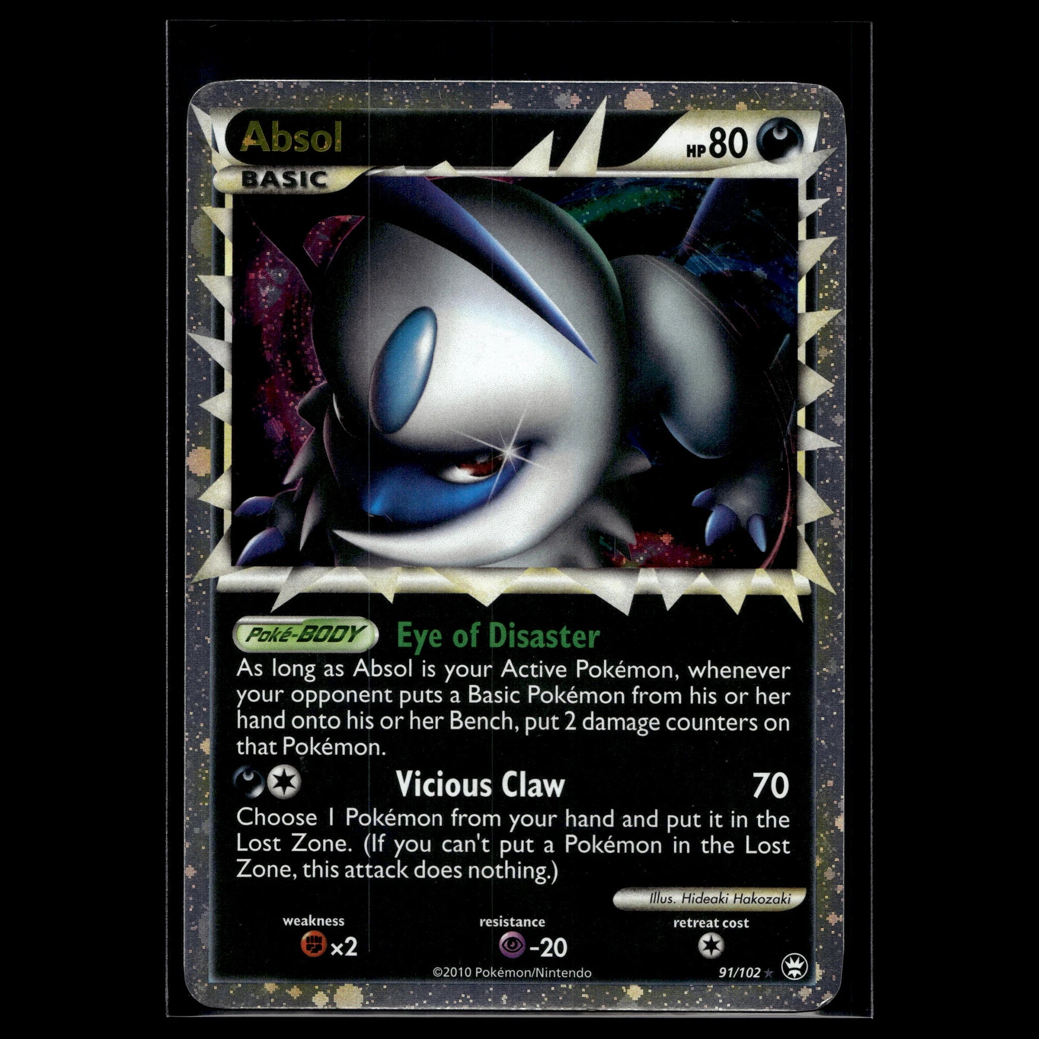 Absol Holo · HS Triumphant · 91/102 · Englisch · (Excellent+) - Bild 1