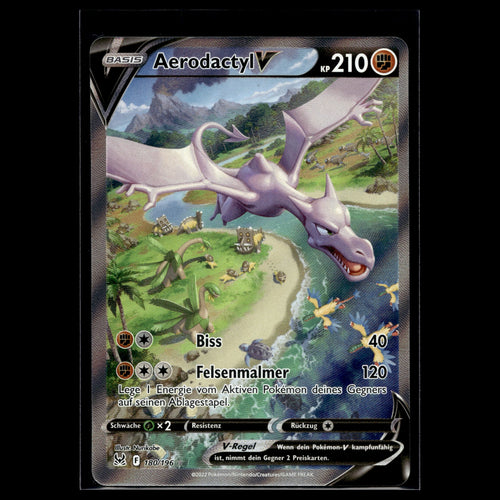 Aerodactyl V SR · Verlorener Ursprung · 180/196 · Deutsch · (Near Mint) - Bild 1