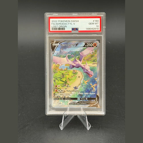 Aerodactyl V · Verlorener Ursprung · 180/196 · Deutsch · PSA 10 - Bild 1