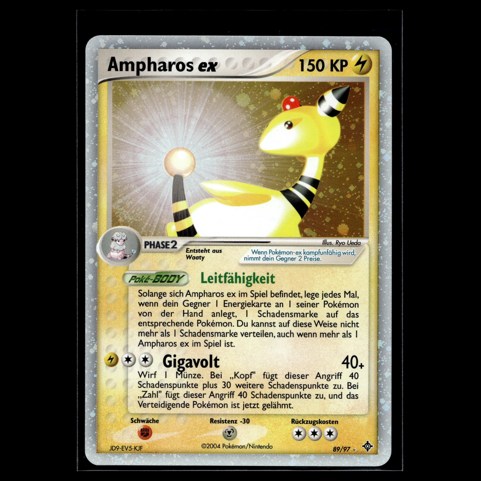 Ampharos ex RR · EX Dragon · 89/97 · Deutsch · (Near Mint-) - Bild 1