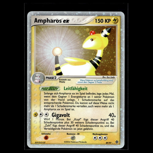 Ampharos ex RR · EX Dragon · 89/97 · Deutsch · (Near Mint-) - Bild 1